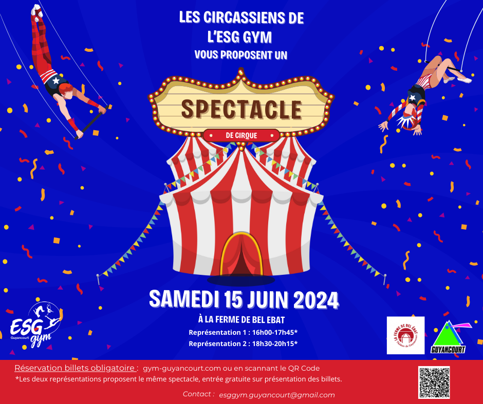 Spectacle Cirque 2024 - Billetterie